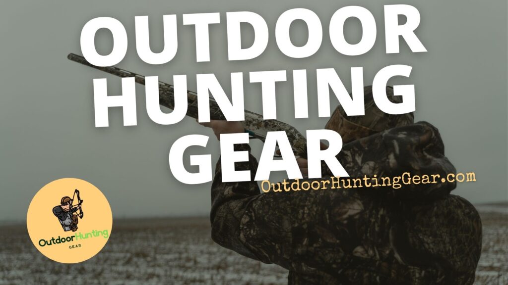 Man in Camouflage Hunting Clothes Duck Hunting and Aiming Firearm
