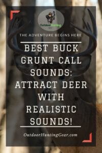 Top 5 Best Buck Grunt Call Sounds to Attract Big Deer - Outdoor Hunting