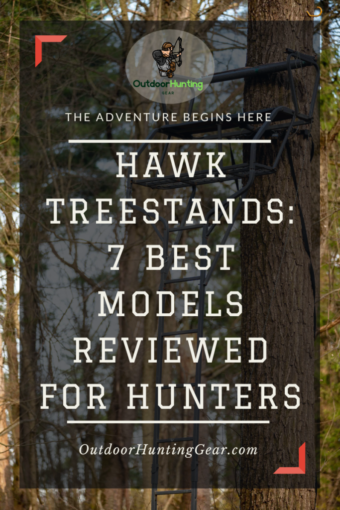 Hawk treestands and models with specifications and features highlighted.