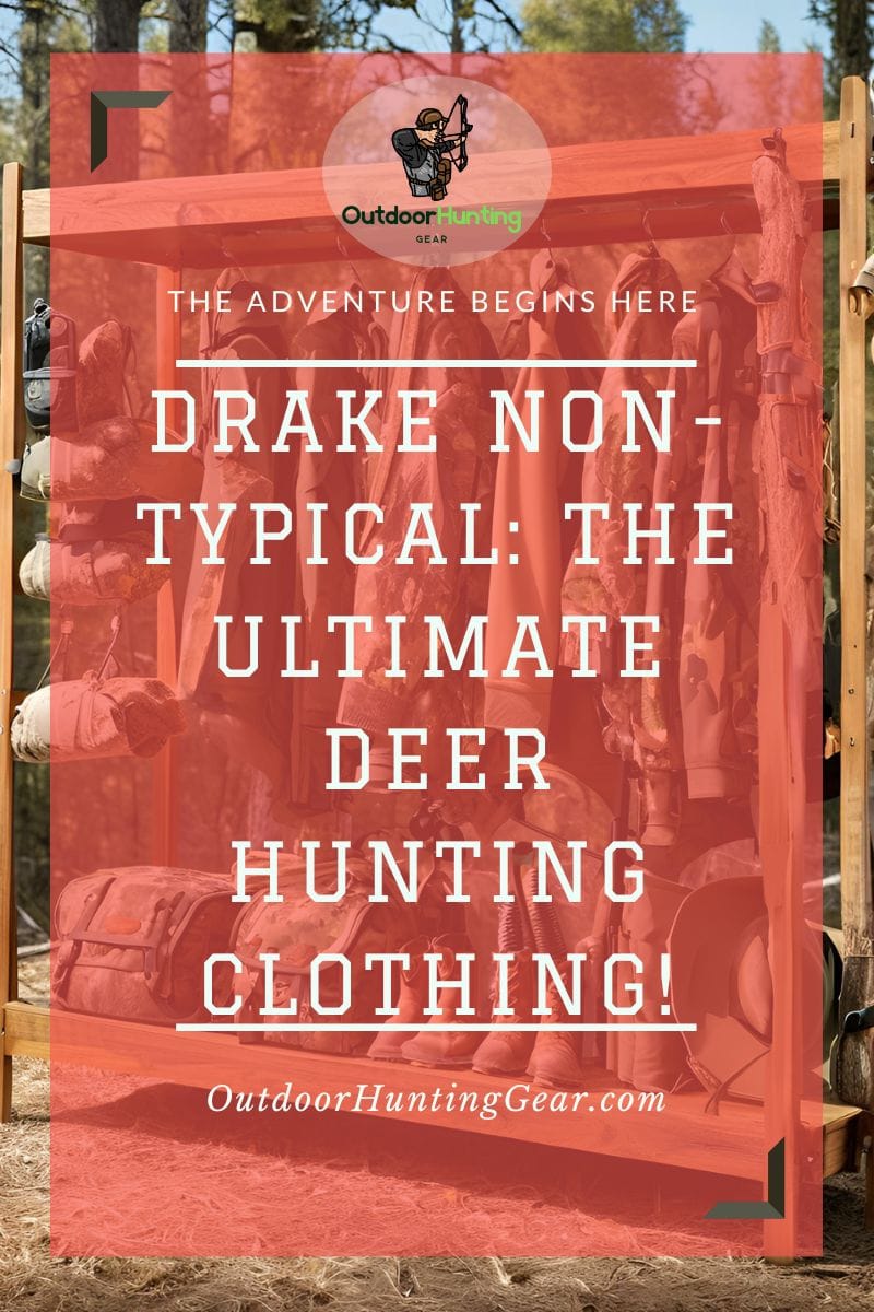 Drake Non-Typical camo jacket and pants in a hunting environment.