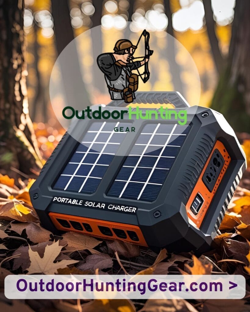 Portable Solar Charger for Deer Hunters