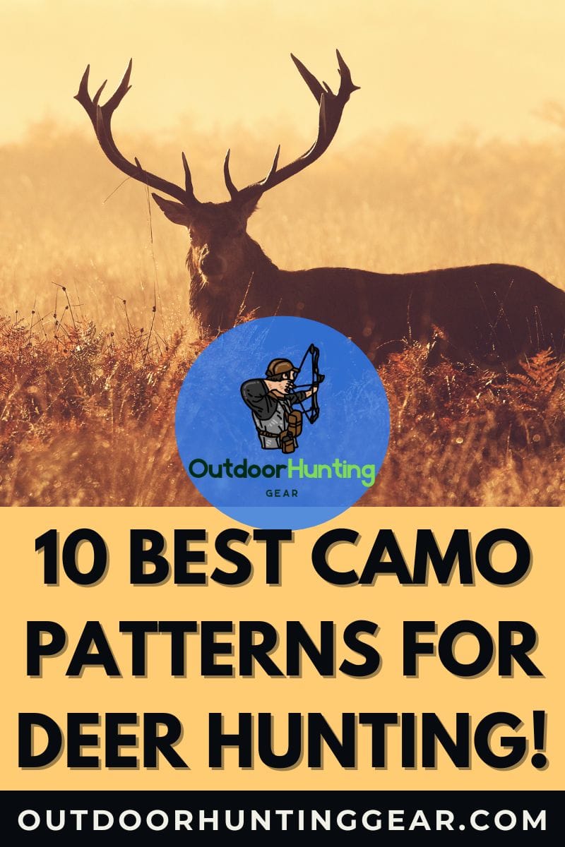 Expert hunter recommended best camo for deer hunting patterns.