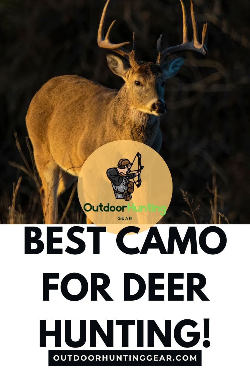 Best camo for deer hunting patterns in forest terrain.