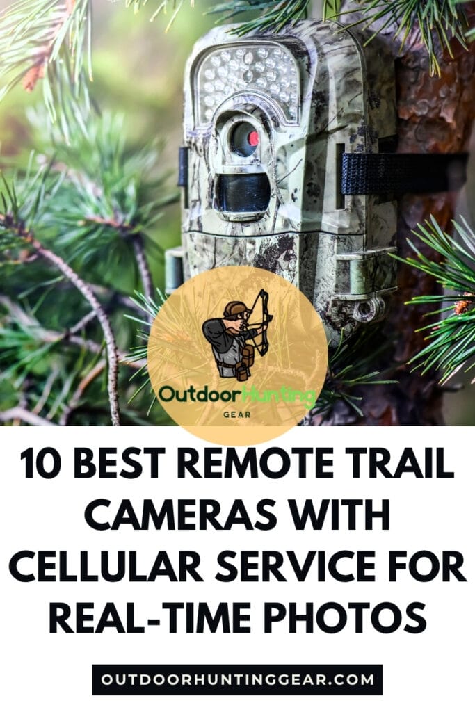 A remote trail camera sending real-time photos to a smartphone.